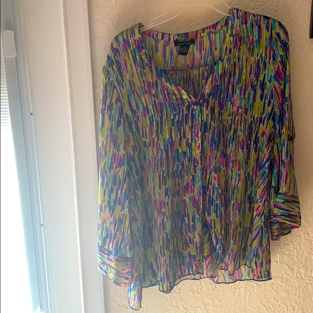 Multi colored blouse